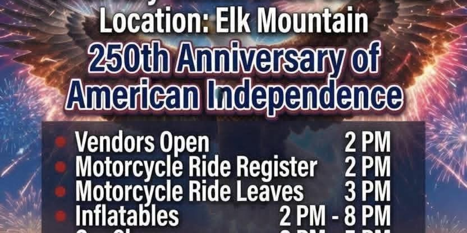 America's 250th Anniversary Celebration